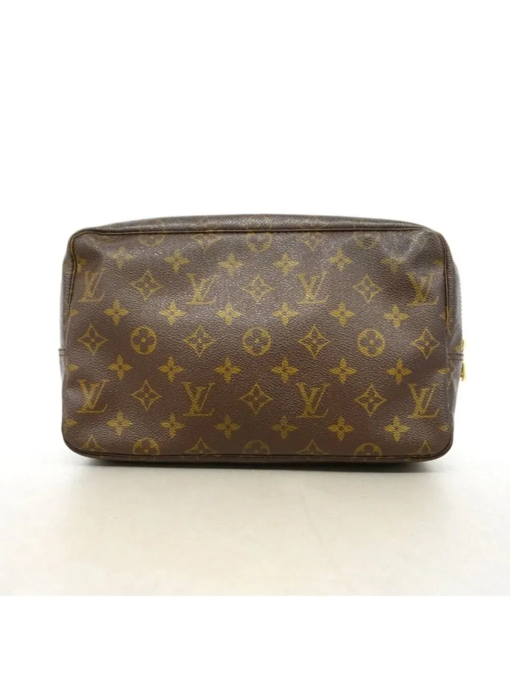 Louis Vuitton Pouch Monogram Trousse Toilet 28 Brown